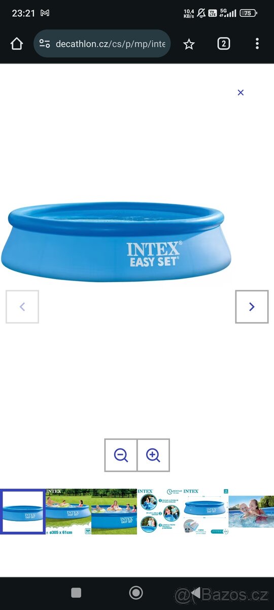 Bazén Intex 305x61