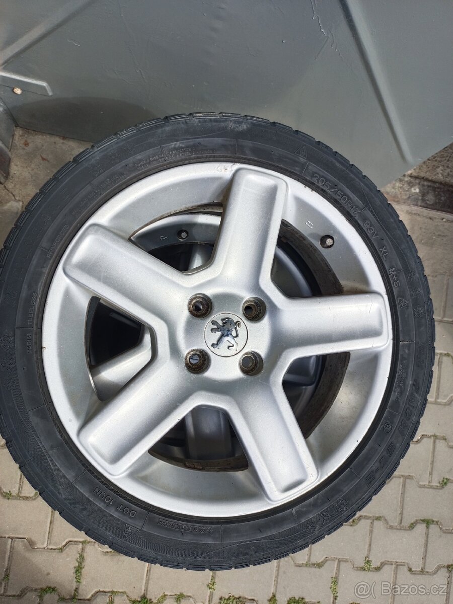 ALU kola 17 4x108 Peugeot, Citroen