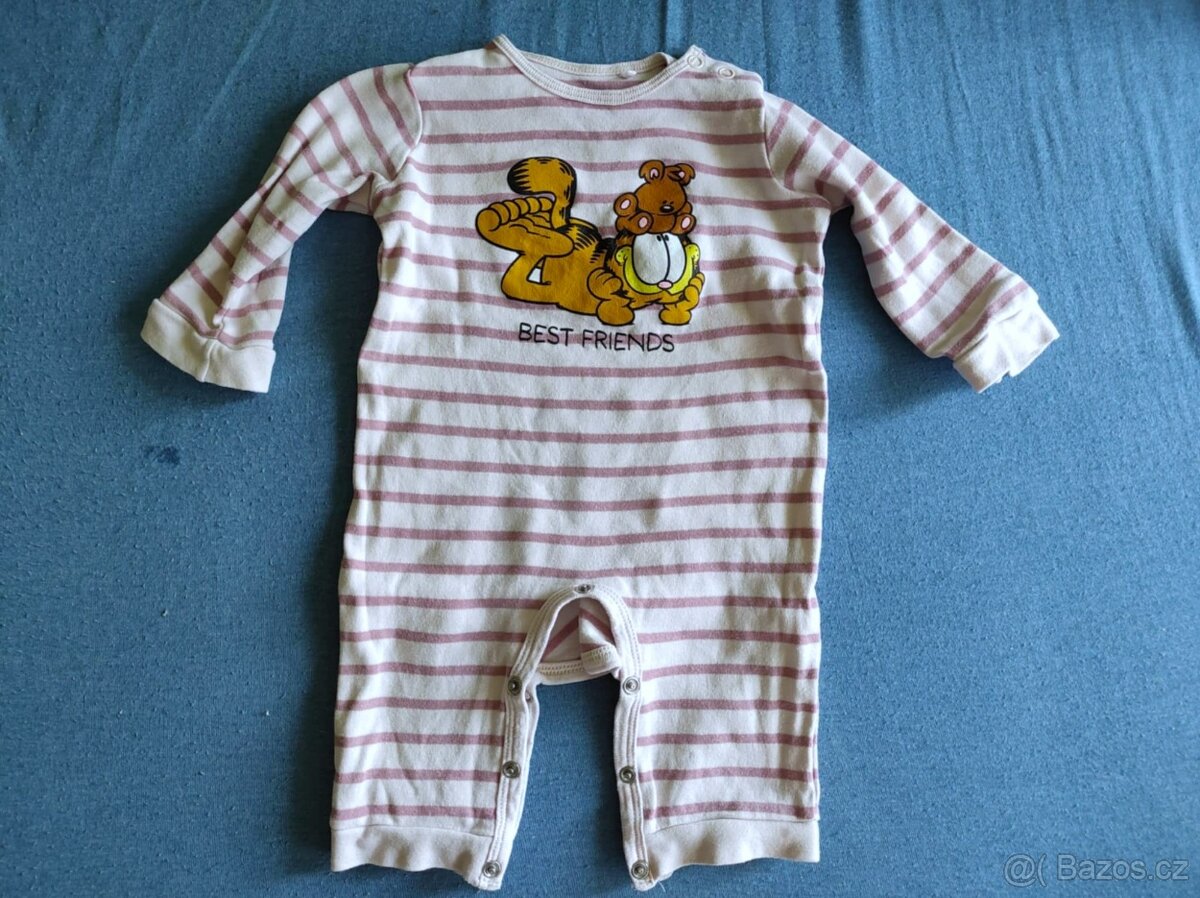 Kojenecký overálek Garfield, vel. 68