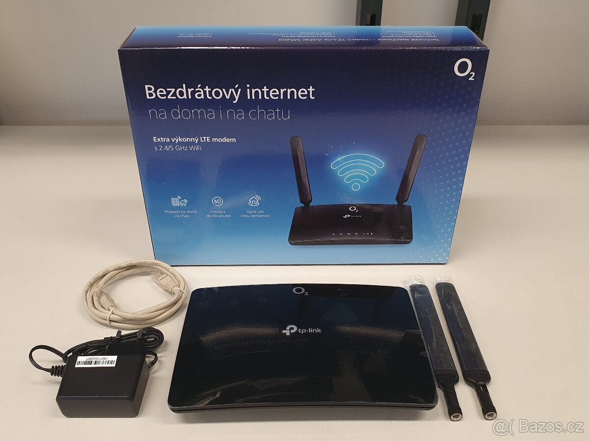 Přenosný LTE modem + WiFi router TP-LinkArcher MR200