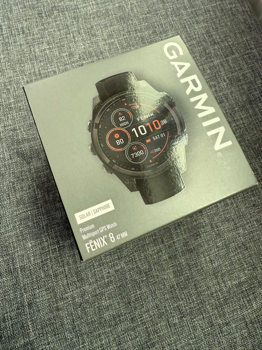 Garmin Fenix 8 Solar 47mm, Sapphire