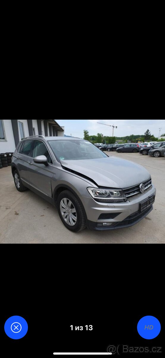 Vw Tiguan 2018 r najeto 94000tis km DSG