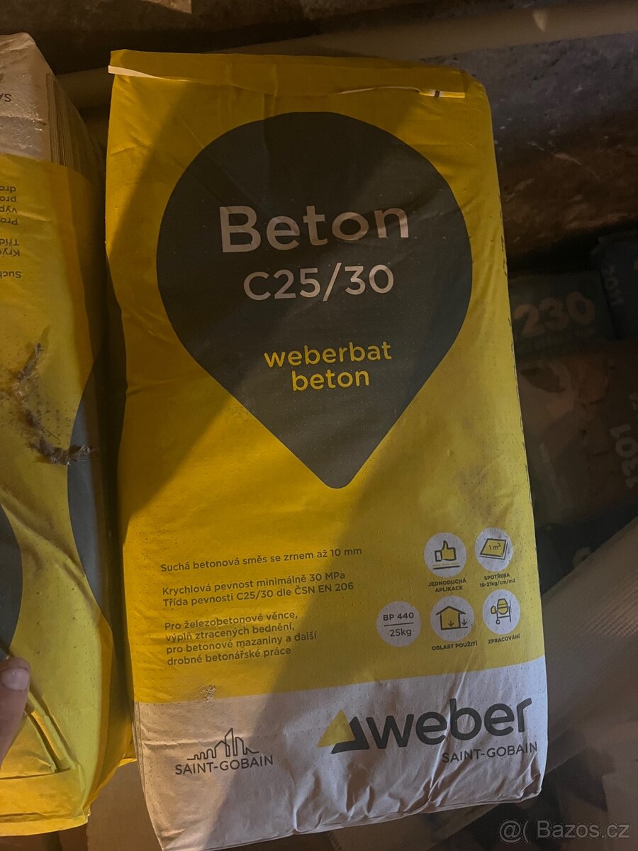 13x Weber beton C25/30