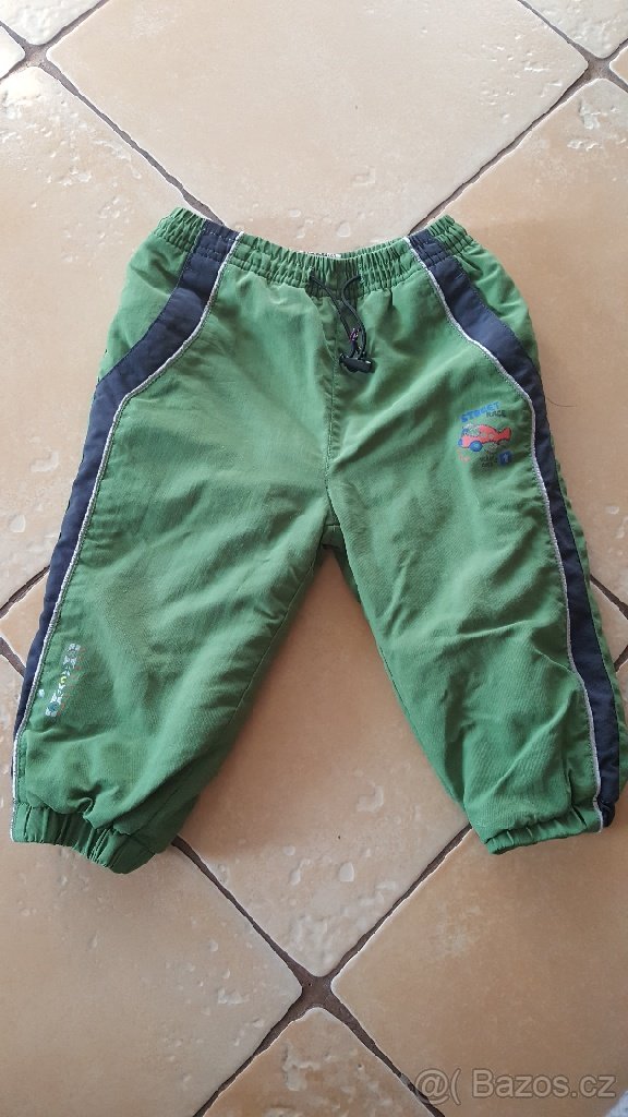Dětské zimní (zateplené) kalhoty vel. 80