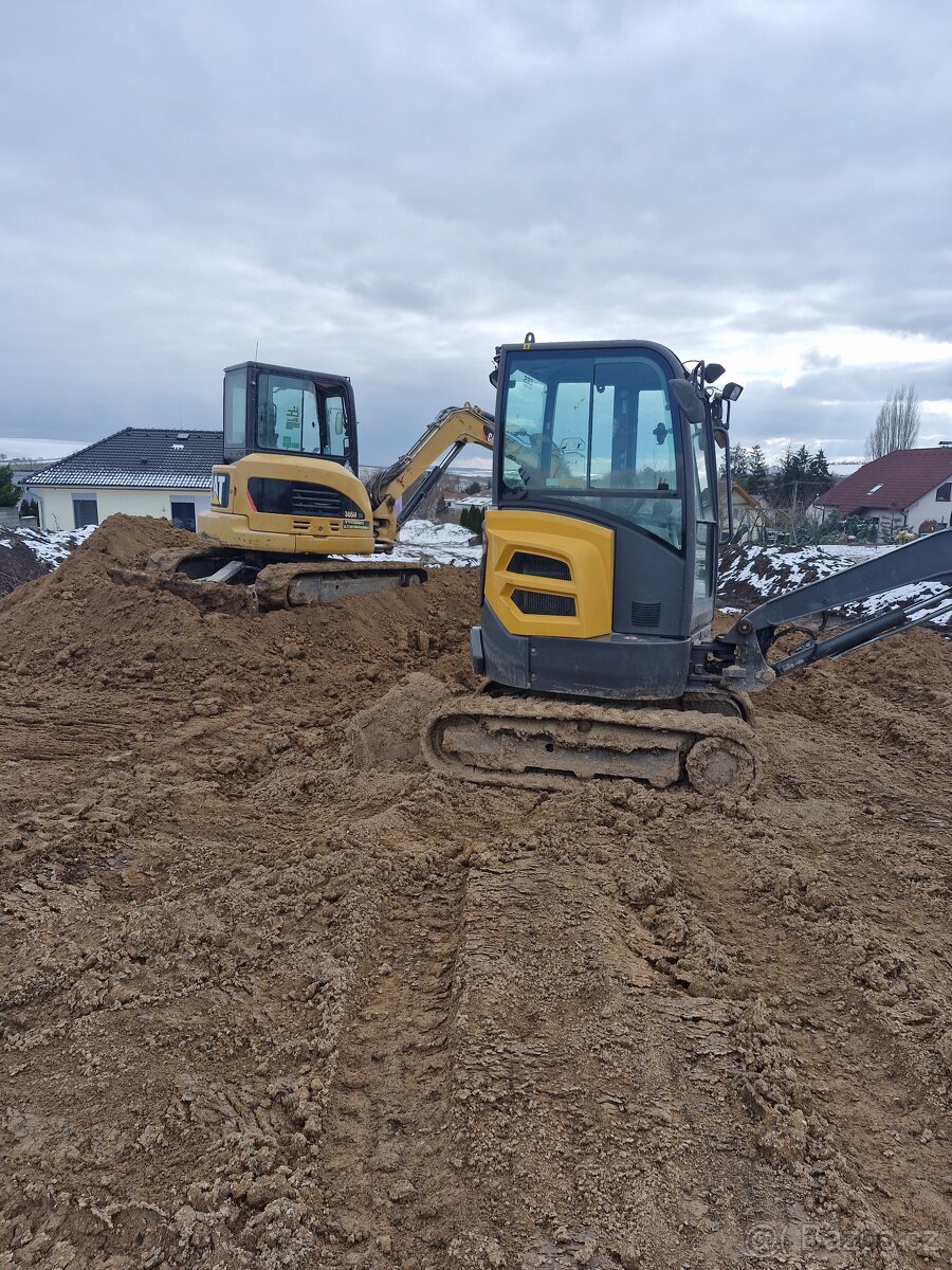 🔧 Bagrování, výkopy, úpravy terénu – Brno a okolí