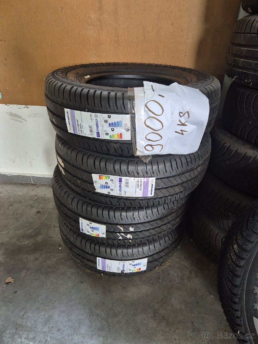 Nové pneumatiky 215/70 R15C Michelin Agilis 3