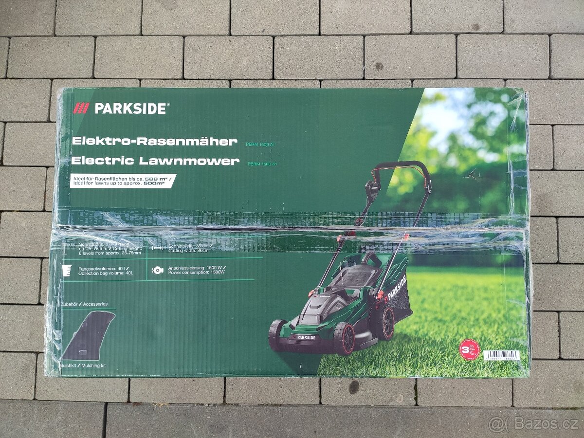 Nová elektrická sekačka na trávu PARKSIDE® PERM 1500 A1