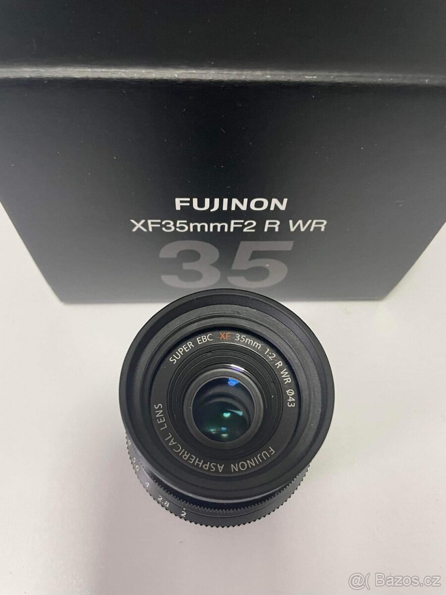 PRODÁM OBJEKTIV FUJIFILM XF 35mm f/2 R WR – JAKO NOVÝ