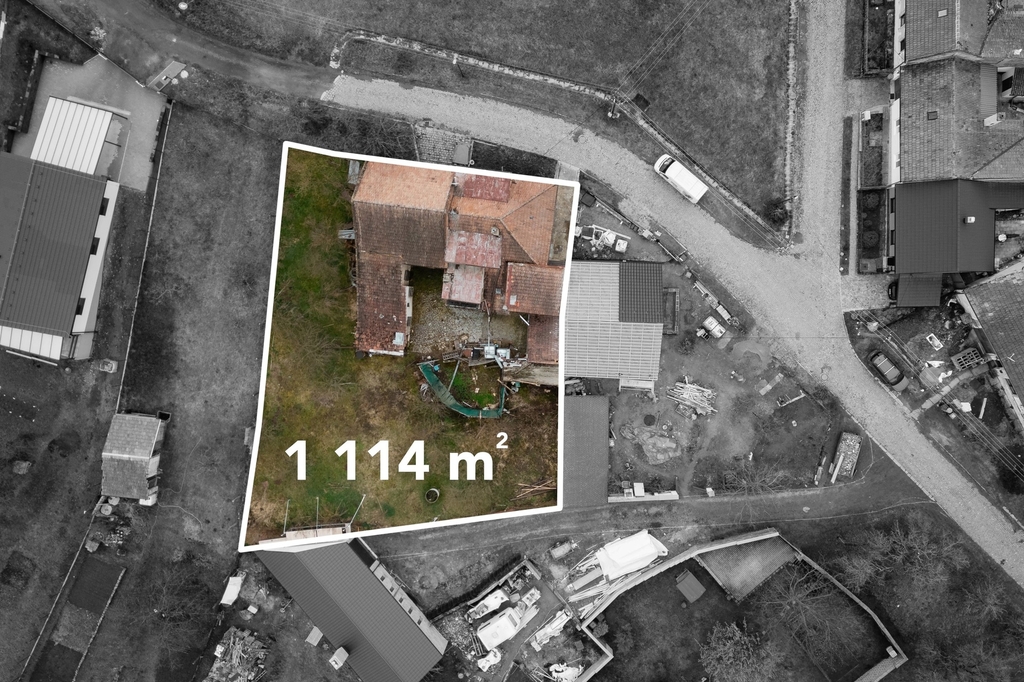 Prodej rodinného domu a pozemku 1 114 m² - Bučovice - Černčí