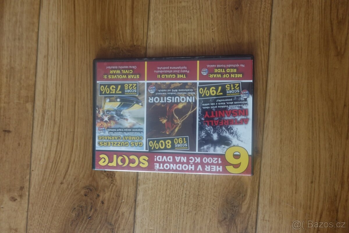 ✅ Sběratelské DVD hry z kolekce SCORE – originály na prodej