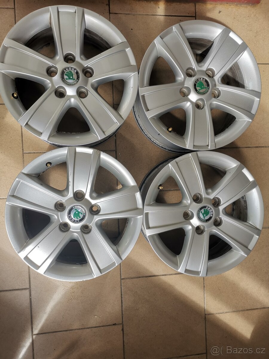 Originál Alu. disky Škoda Octavia II (1Z)
