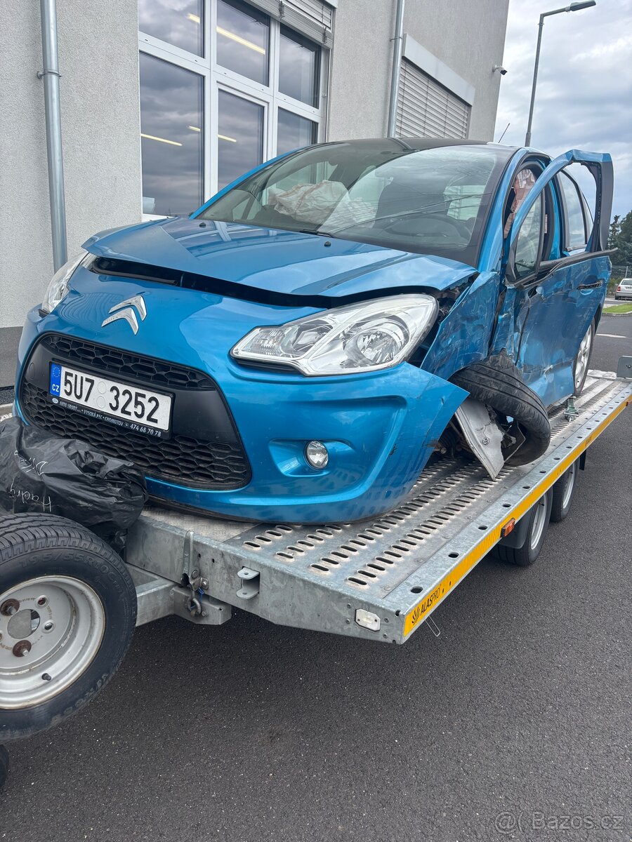 Citroen C3 HDI po nehodě