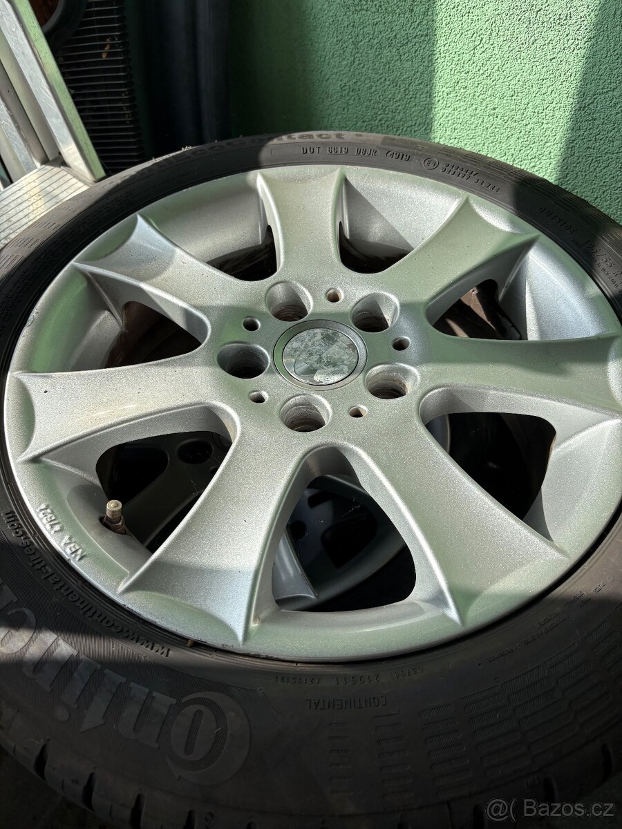 Alu kola 5x112,7JX16EH2,ET-38,Pneu195/55/16
