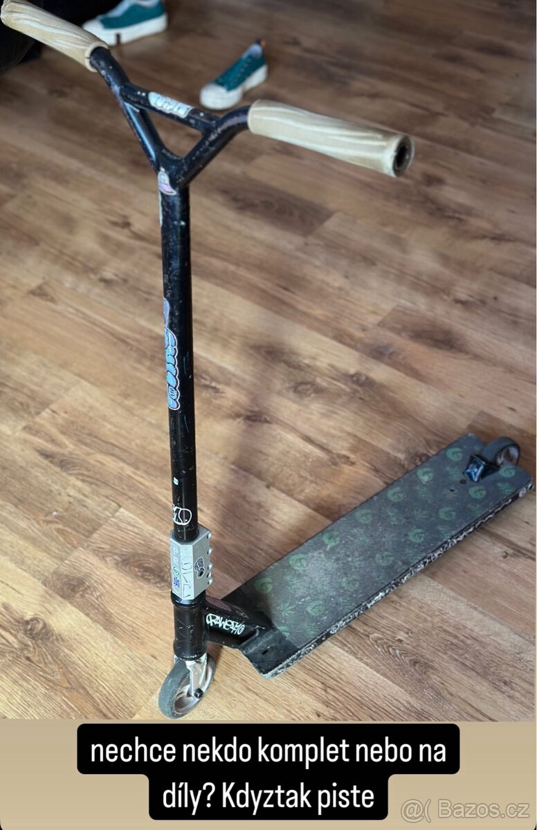 street custom freestyle kolobezka