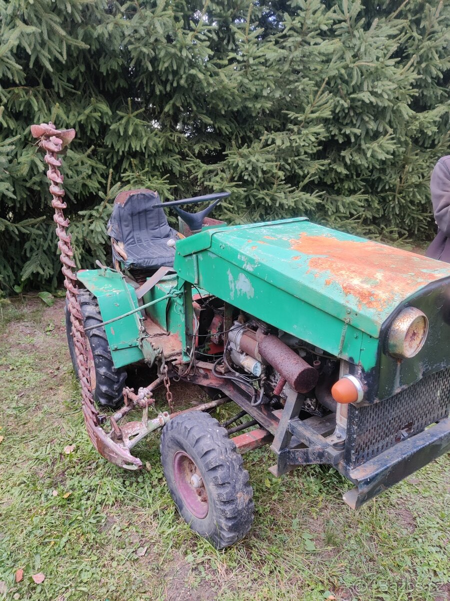 Malotraktor domácí výroby