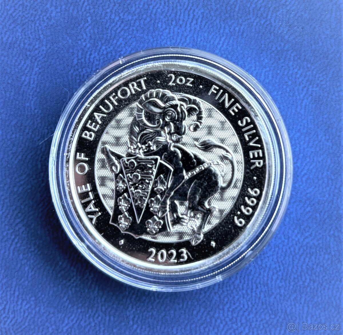 Stříbrná investiční 2oz mince Yale of Beaufort 2023