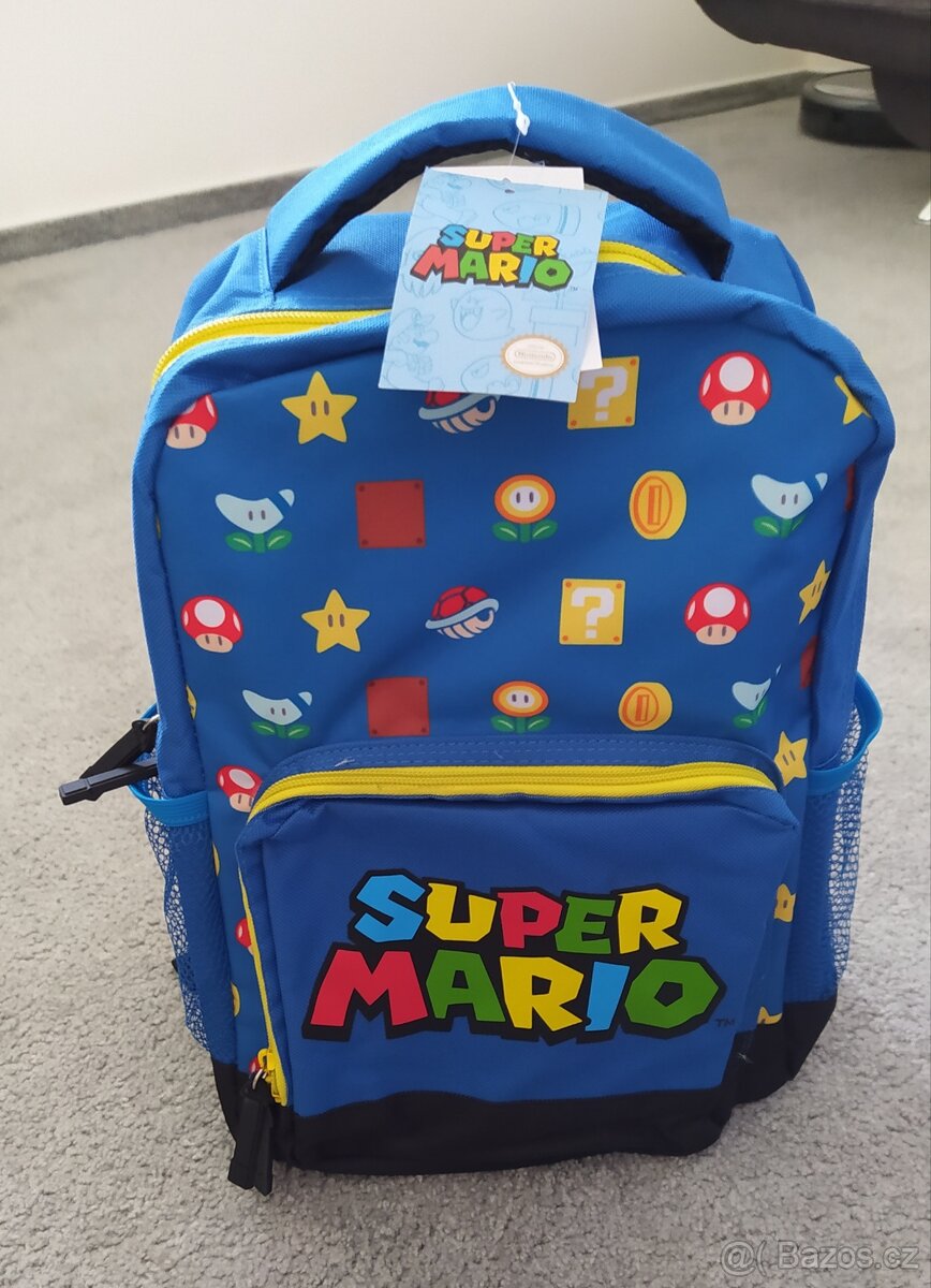 Dětský batoh Super Mario - NOVÝ