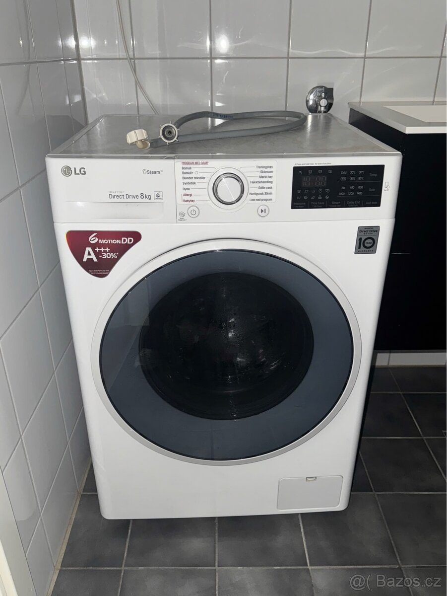 Pračka LG 8kg a+++