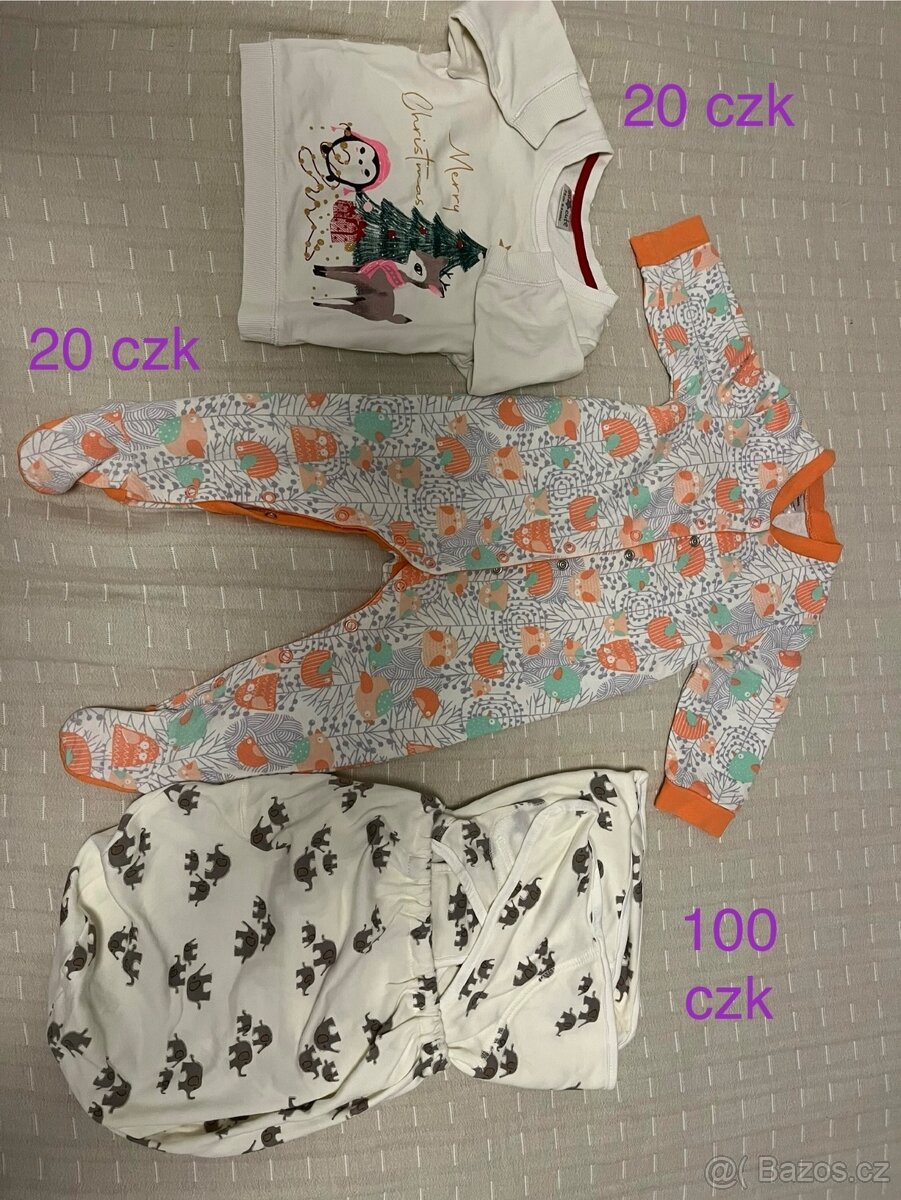 Oblečení, body pro miminko