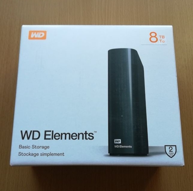 WD Elements Desktop 8TB