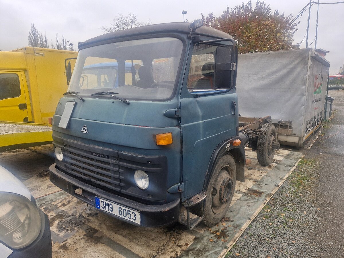 Kontejnerová avie BEZ NÁSTAVBY