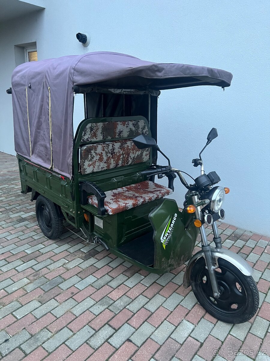 Benycargo 11S-elektro pracovní tříkolka (nákladní tříkolka )