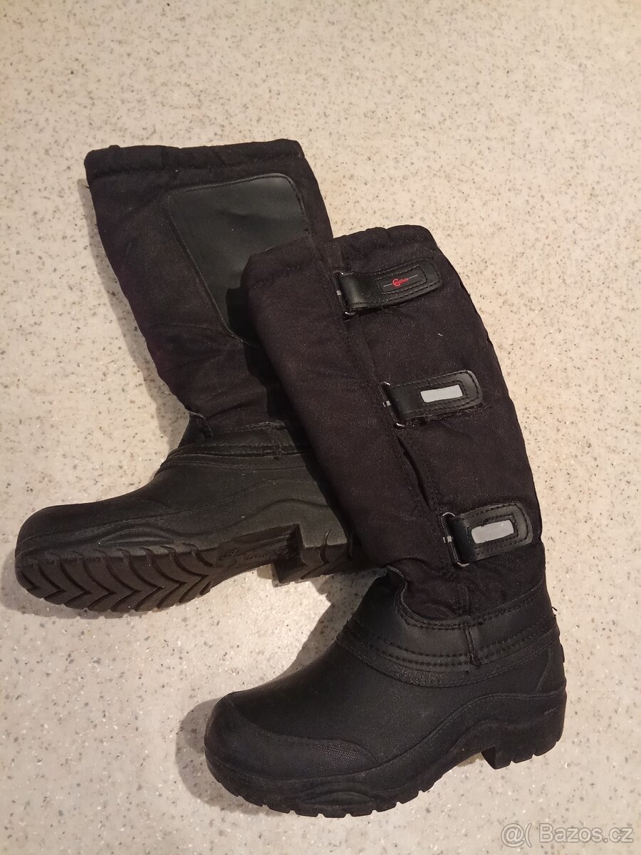 Zimní jezdecké boty