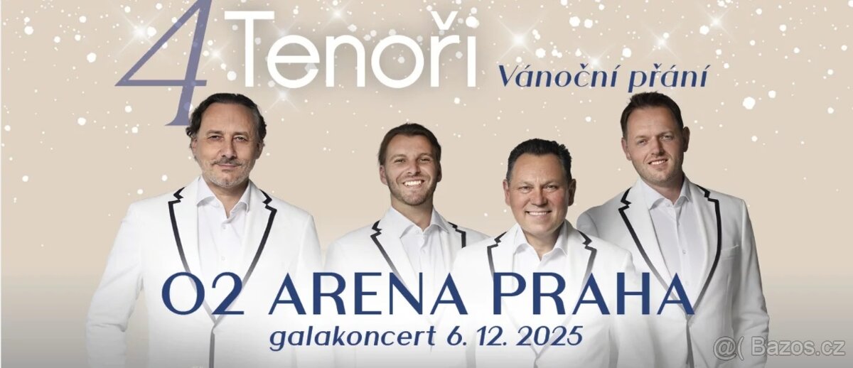 4 TENOŘI: Vánoční přání