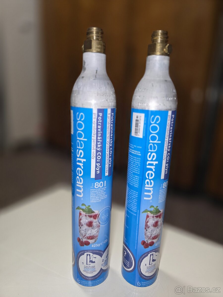 Prodám dvě bombičky Sodastream 80l