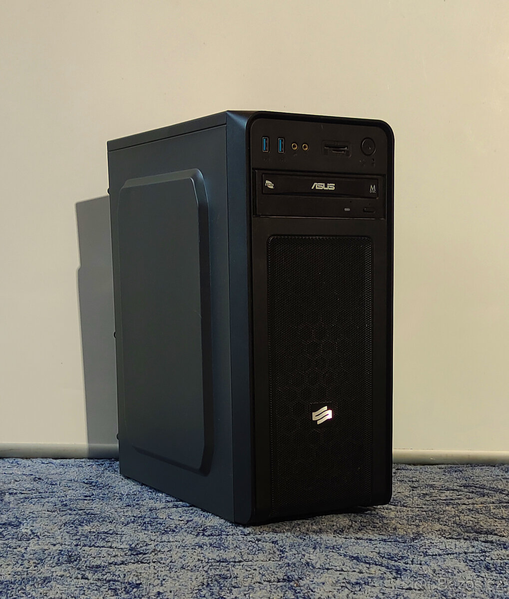 Počítačová skříň, SilentiumPC Brutus M10 černá