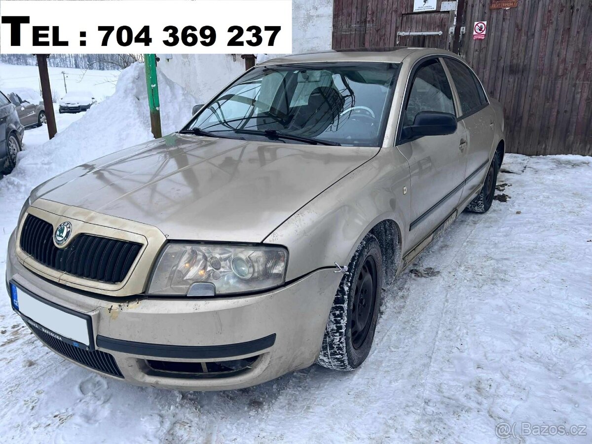 //Škoda Superb 1.9tdi AWX-96kw //DÍLY