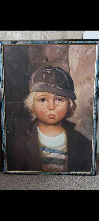 Obraz - Plačící dítě