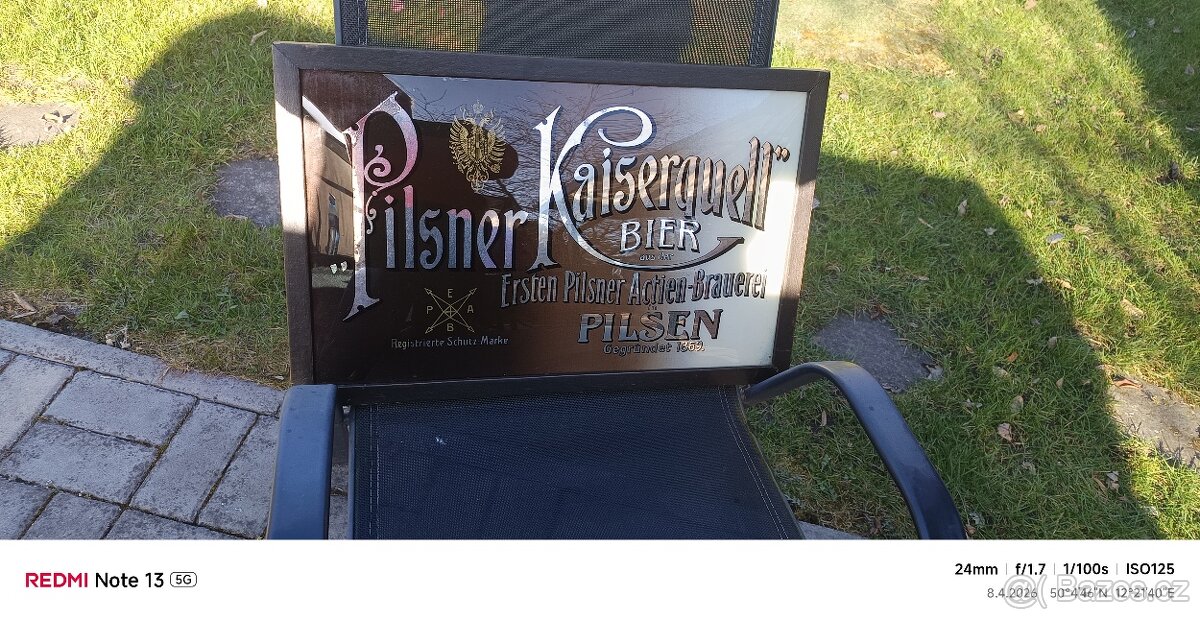 Pilsner cedule