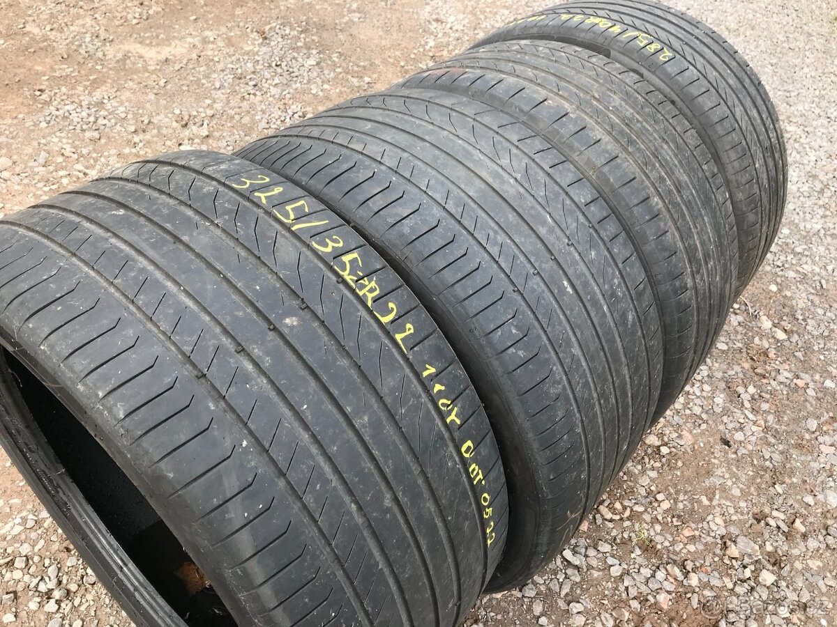 Sada letních pneu na Mercedes GLE