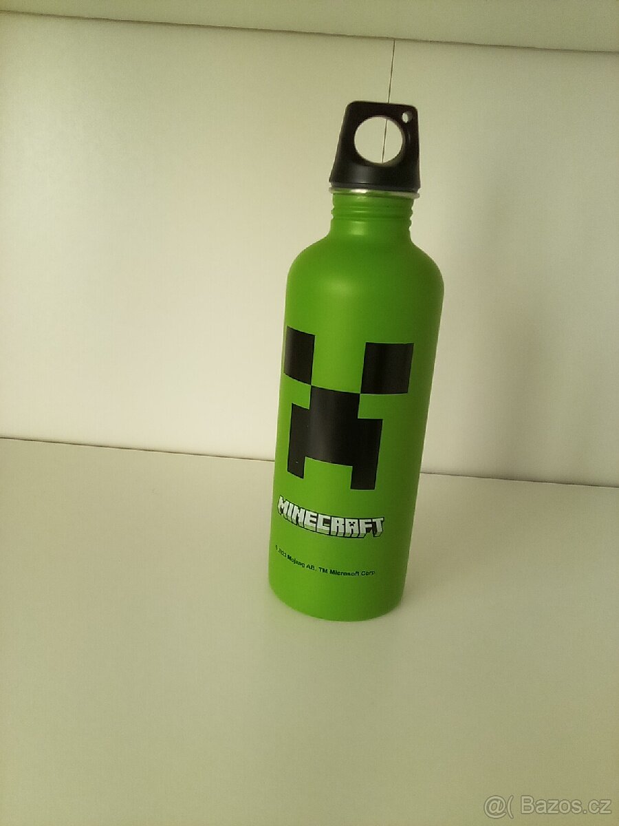 Minecraft flaška z teska limitovaná edice