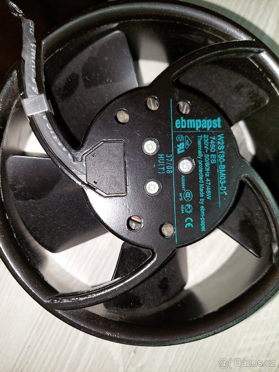 Ventilátor ebm papst