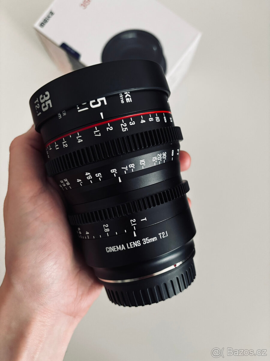 Meike 35mm T2.1 S35 Prime Lens (EF) - v záruce