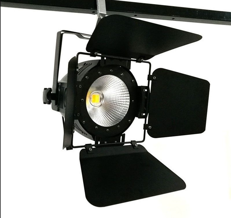 LED PAR, 100 W COB bílá+teplá bílá