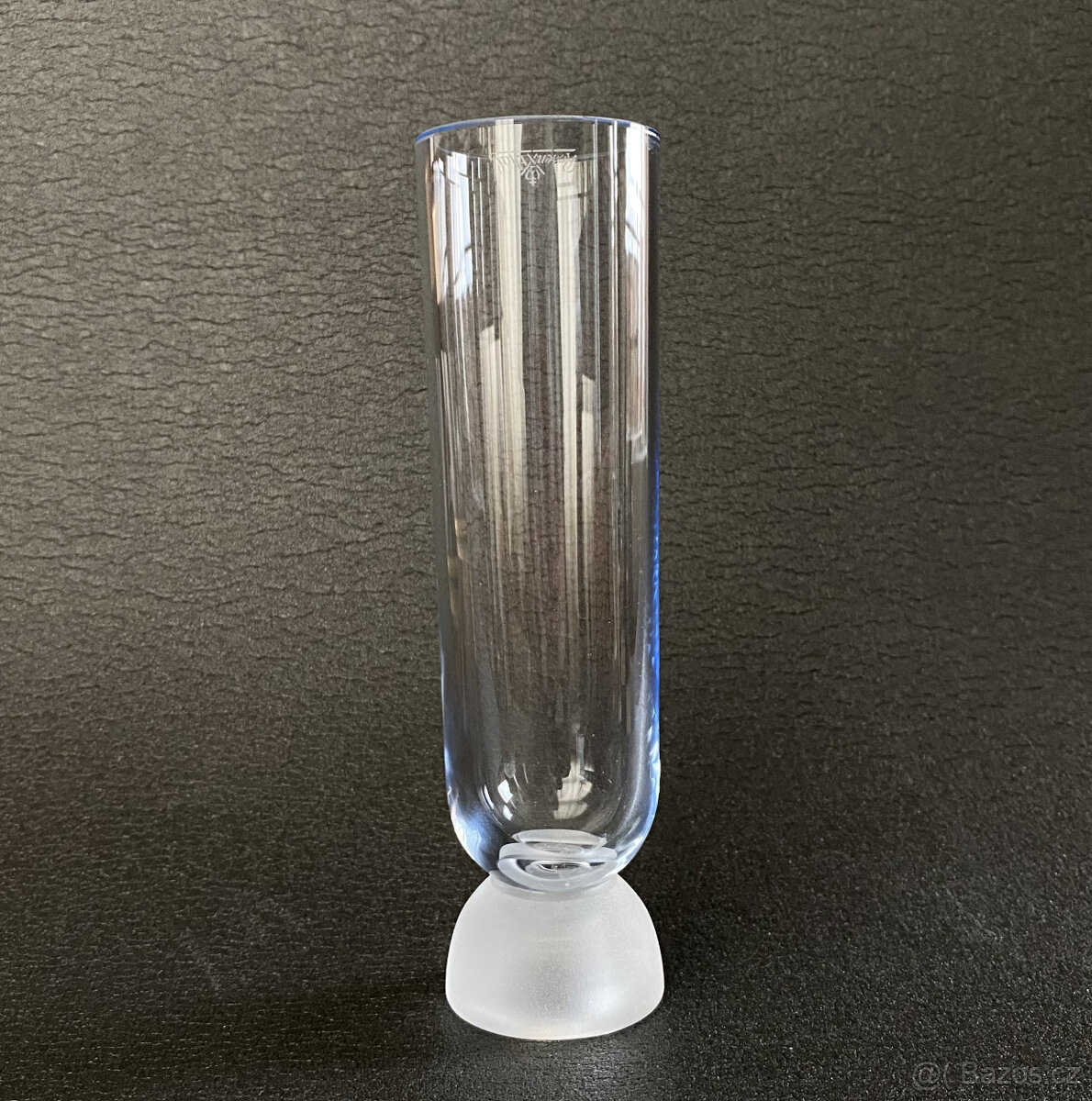 Rosenthal Velvet Blue Skleněný svícen, váza 2v1