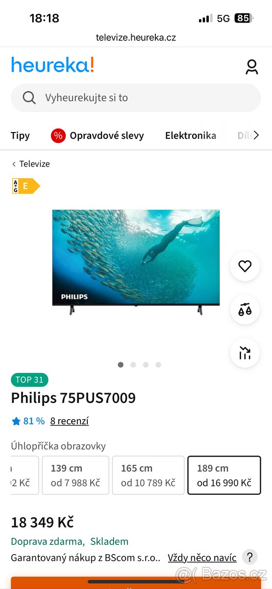 Phillips 75PUS7009/12