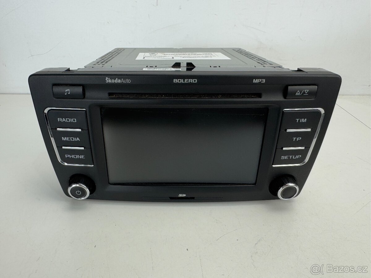 Rádio Bolero Škoda 1Z0035156M