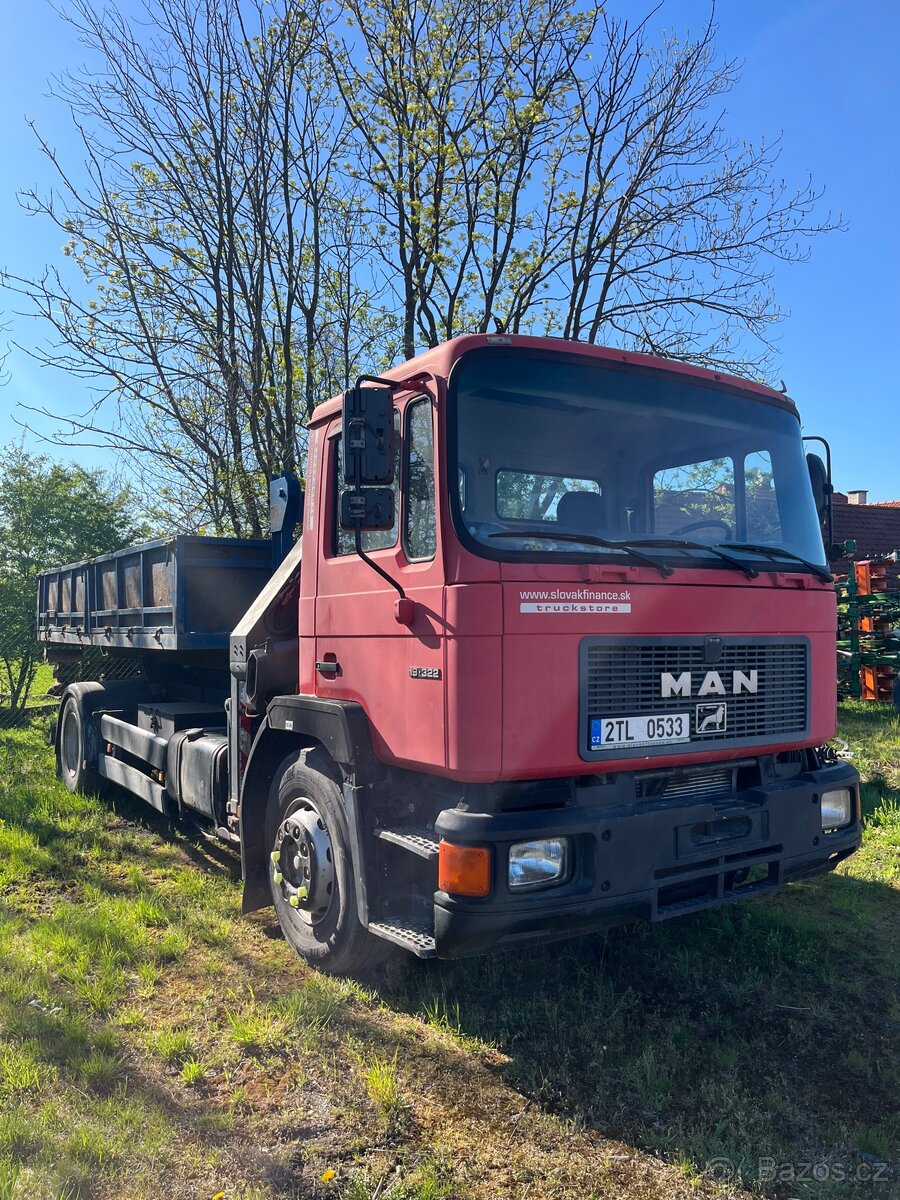 MAN L2000 19.322 nosič kontejneru s HR