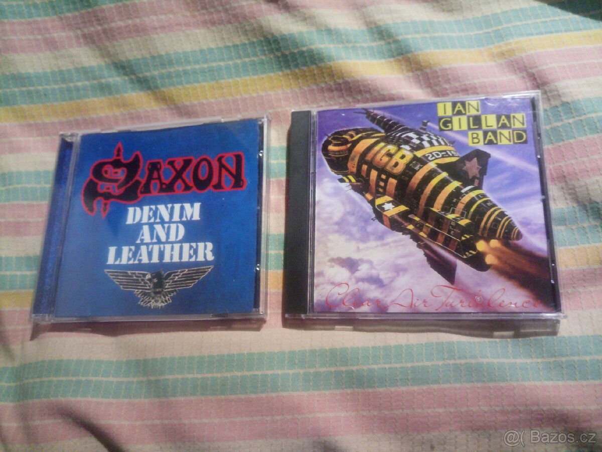 CD SAXON, AHA, KELLY FAMILY, YES, GILLAN, N. HAGEN, LAIBACH