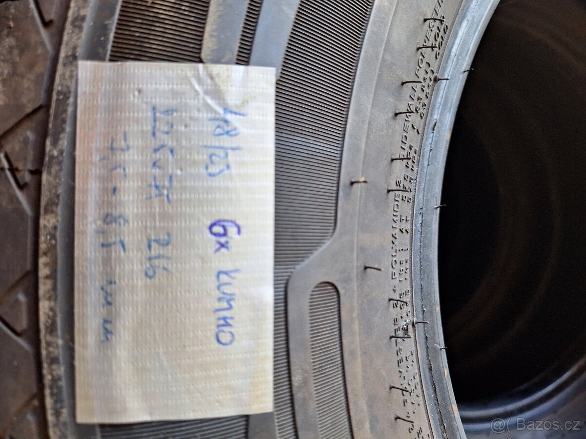 Letní pneumatiky 225/75 R16
