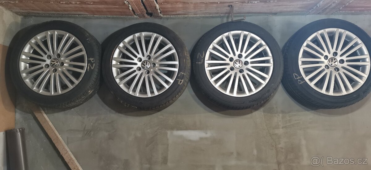 prodám kompletní kola z Passatu B6