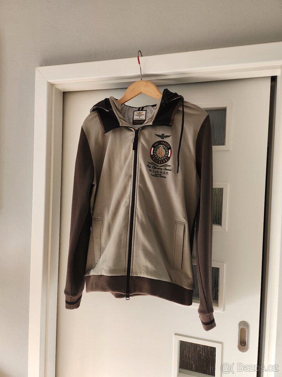 Aeronautica mikina s kapuci vel xl