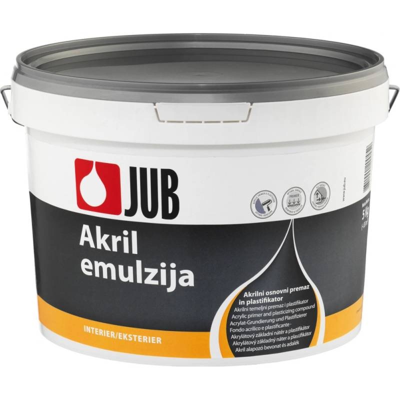 JUB akryl emulze 5 kg (zbývá přes 1/2 balení)