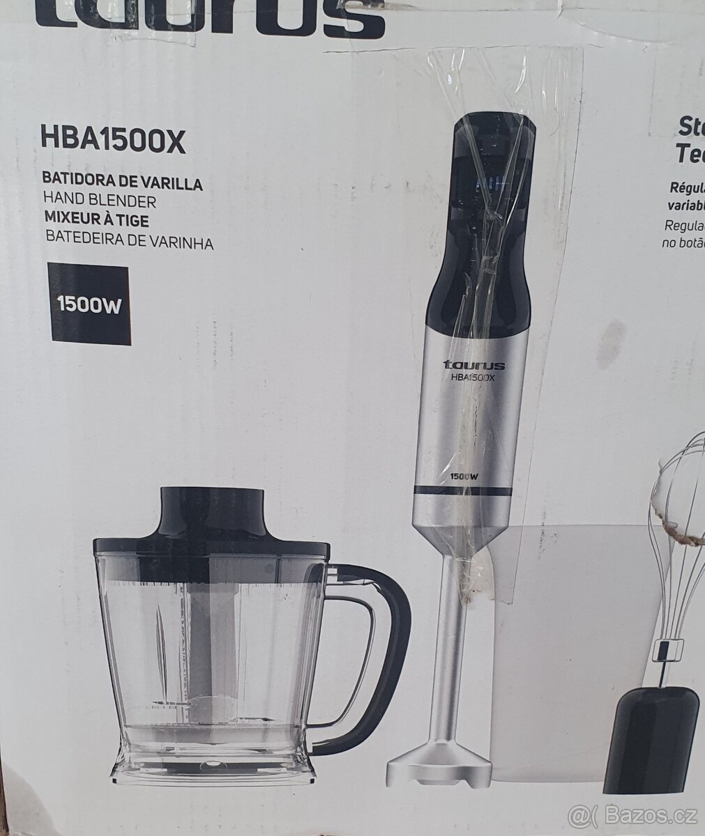 Tyčový mixer Taurus HBA 1500x, nepoužívaný