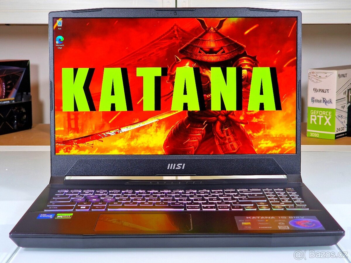Herní notebook MSI KATANA | RTX 4070 | i9-13900H | 16 GBDDR5