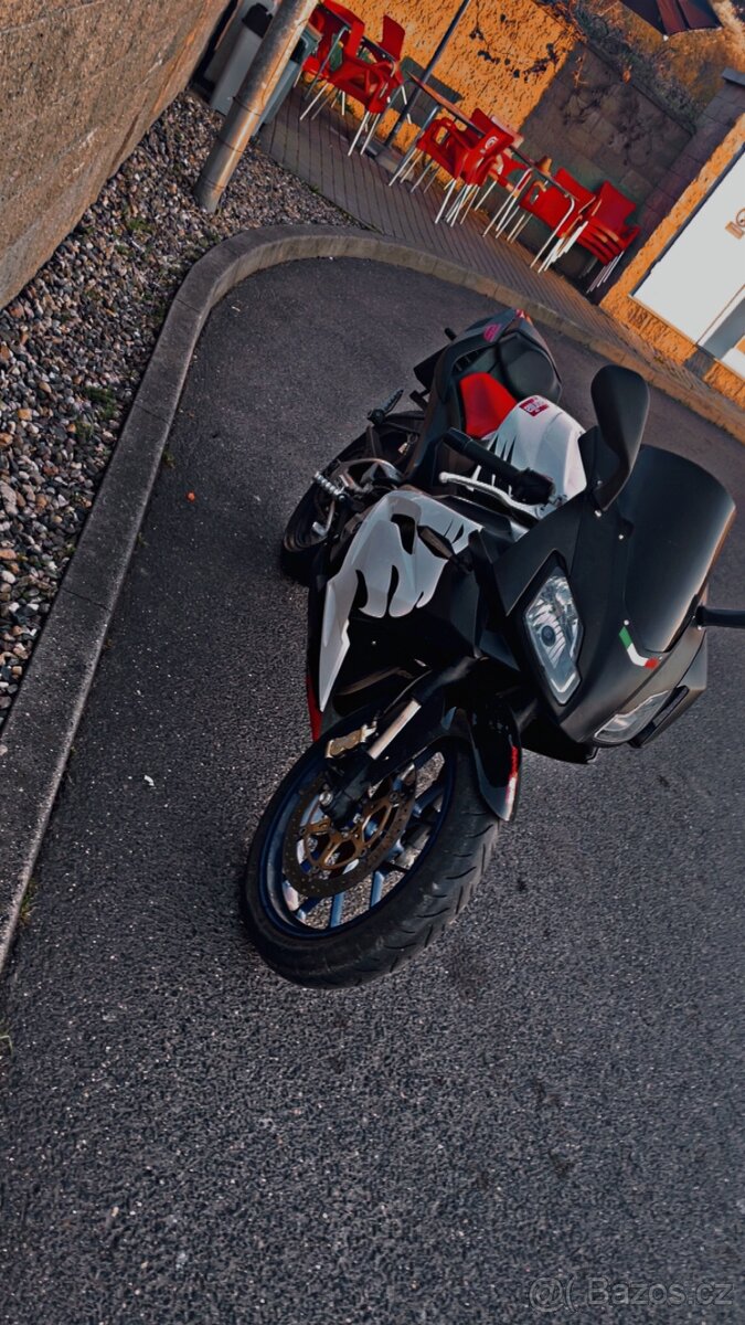 Aprilia rs 125 2t 2007 10,5kw v tp